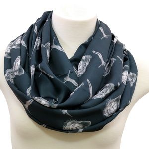 Jesus infinity Scarf church gifts for her womens apparel black scarf accessories